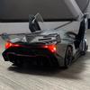 1/24 Lamborghini Veneno Limited Edition Supercar Alloy Diecast Metal Model Car Sound and Light Pull Back Children Toy Car Decoration Hobbies