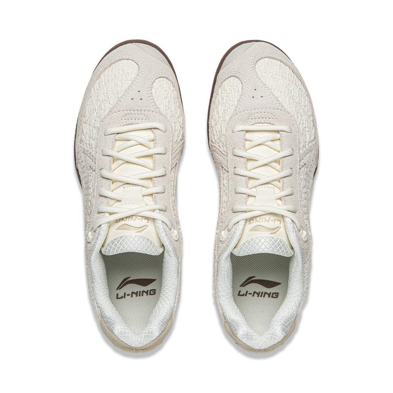 Li Ning Cushioning Abrasion Resistant Cushioning, Wear Resistant Low top Casual Shoes Unisex AZGV291-1