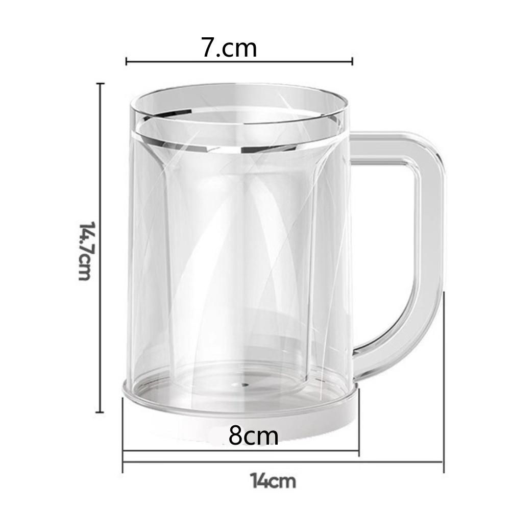Beverage Cooling Cup Double-layer Ice Cup Large Capacity Cup Easy To Clean