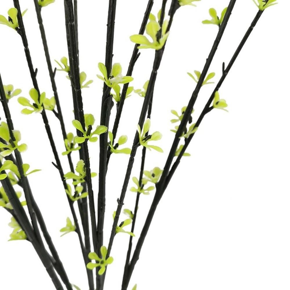 Long Stems Willow Sprout Plants Floating Branch Green Plum Bouquet Willow Plum Branch  Homestay