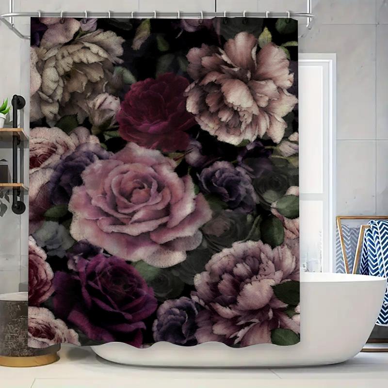 

Modern Bathroom Decor Shower Curtain With Name Monstera Leaves Green Color For Home Bath Accessories Decoration Sta W60H190(CM)-1 Pcs
