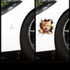 3D Cat Car Stickers Auto Body Bumper Cover Scratches Motorcycle Front Cowl Fuel Tank Decor Removable Animal Vehicle Accessories