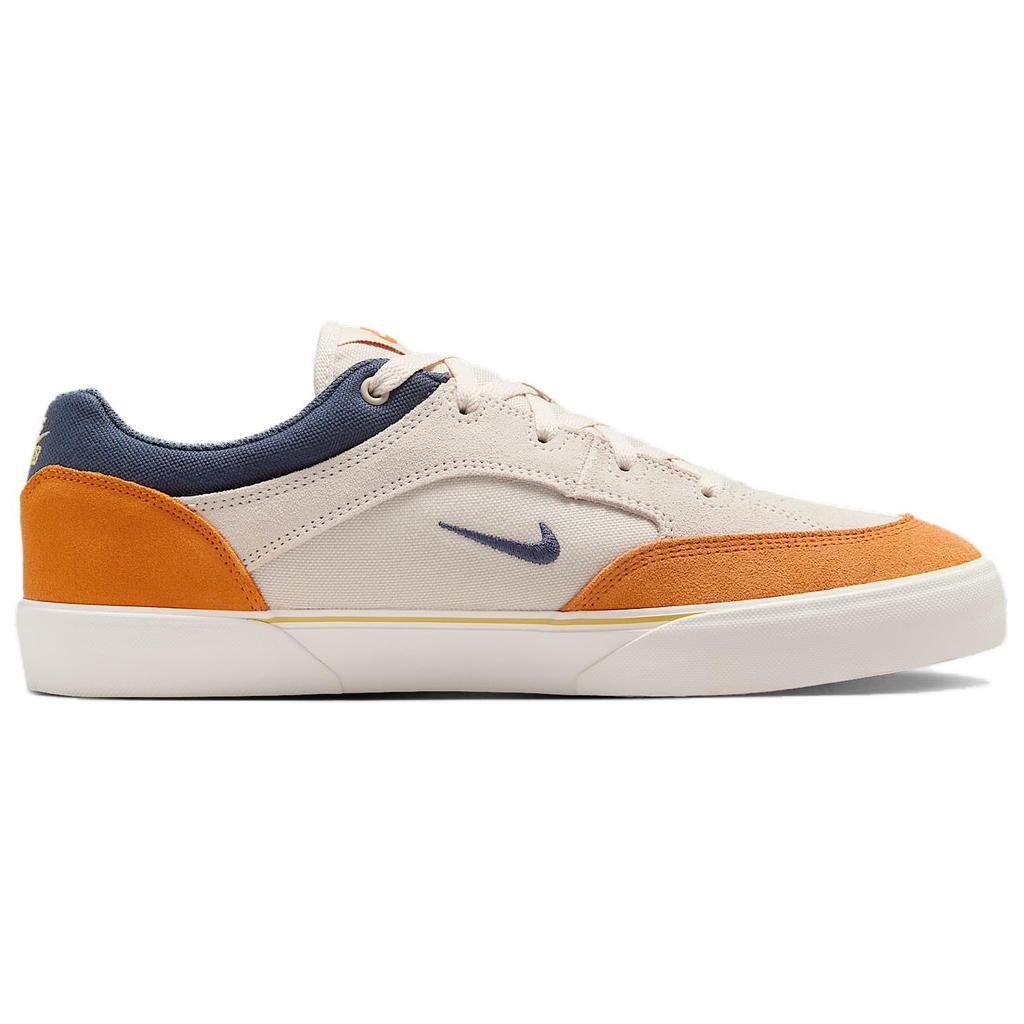 Nike Malor SB Monarch Thunder Blue Unisex Sneakers Orange Light-Orewood-Brown Sail FV6064-103