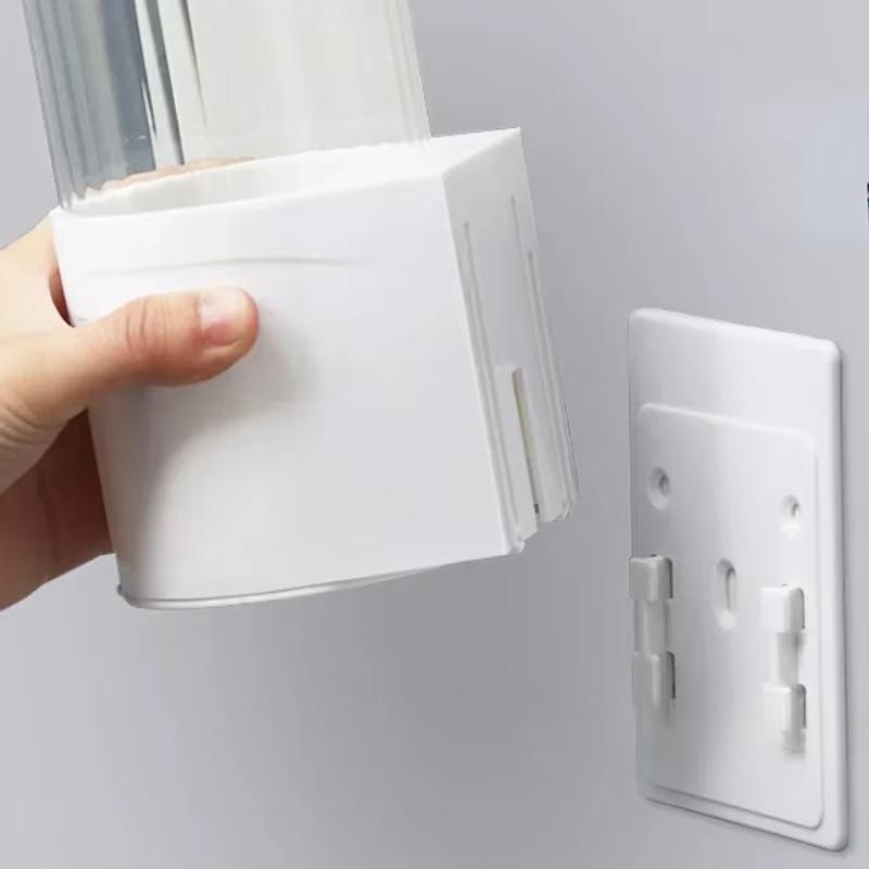 Einweg-Pappbecherentferner Automatischer Wasserspender Becherhalter Zuhause Stanzfreies Wandmontiertes Becheraufbewahrungsregal