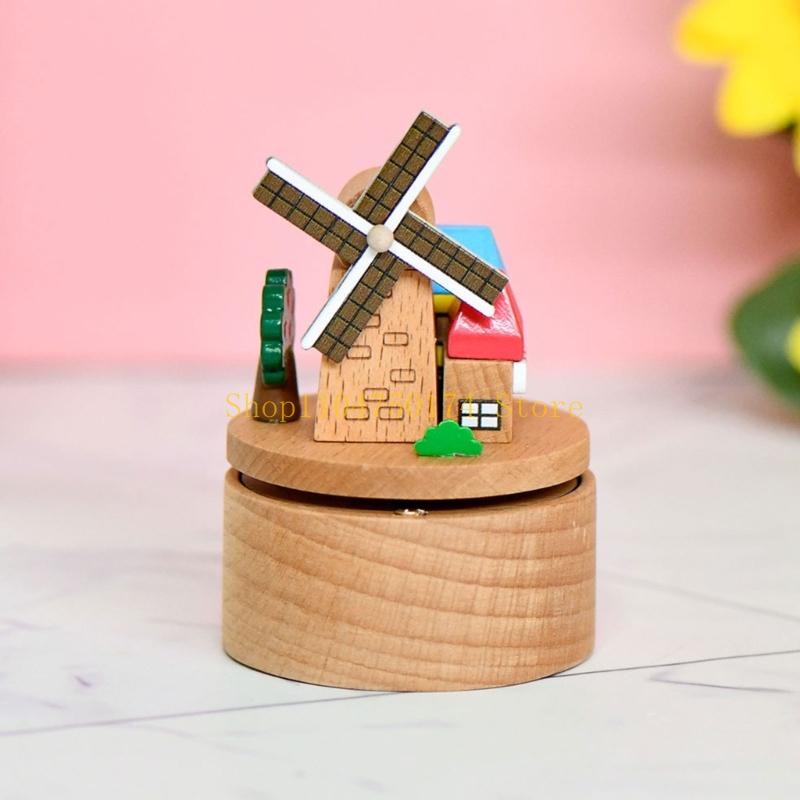 Music Boxes With Multiple Themes Festives Decoration Rotating Santa Christmas Ornament top sale