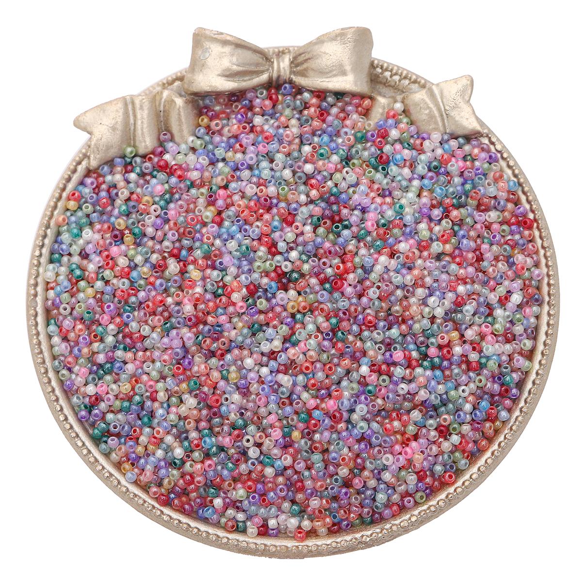 

450 г Имитация нефрита, стеклянные бусины-разделители в виде семян для ювелирных изделий, аксессуары для ручной работы 01 2mm 57800pcs