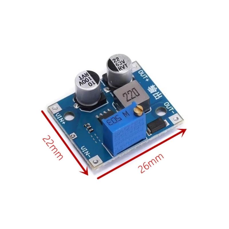 High Current 1.5A Voltages Regulator Module Wide 5V-80V Input Ranges Adjustable Output for Industrial Applications