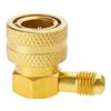 Multifuntional R134A Refrigerants Charging Coupler Copper Construction Suitable for Car and Home Air Conditioning Units