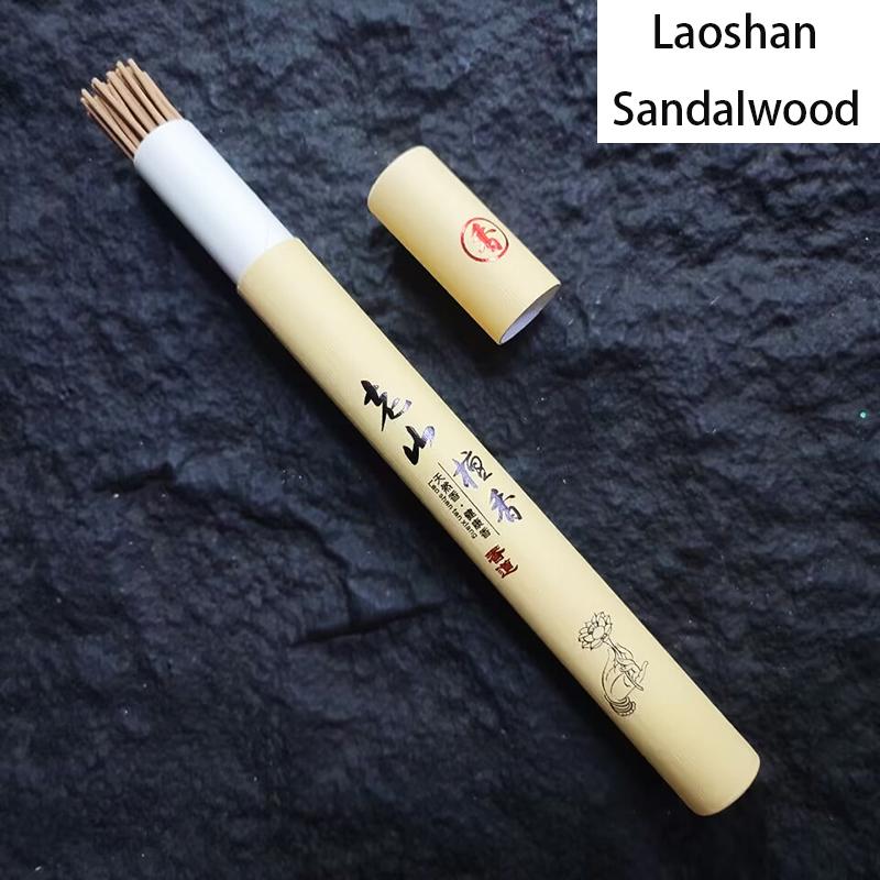 40 Sticks/pot Natural Sandalwood Incense Sticks Sleep Chinese Home Scents Aromatherapy Room Fragrance Buddhist Supplies Incenses