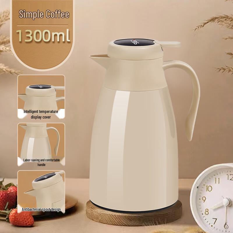Shangqi 2000ml Smart Temperature Display Insulated Kettle