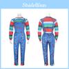 Chucky Cosplay Outfit Polyester Fabric Street Fashion Available In Multiple Sizes