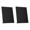 L-Shaped Metal Memo Board Magnetic Surface Desktop Display Stand For Notes Photos