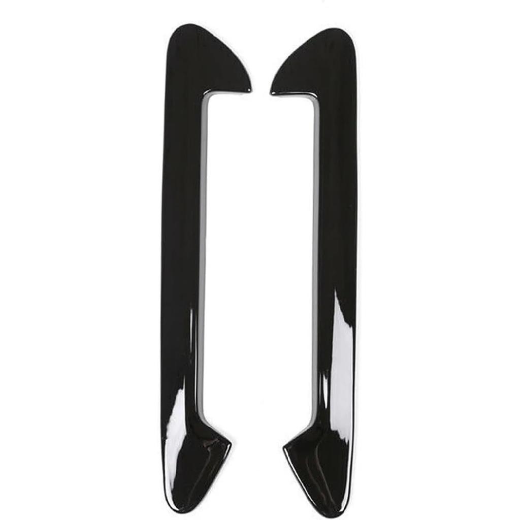 1 Pair Car Side Air Fender Vent Cover Trim Protection Compatible for BMW X3 G01 X4 G02 2018 2019 2020 2021 20222 2023 Glossy Black