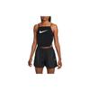 Logo Casual Short Vest Women Tops Black DM6747-010