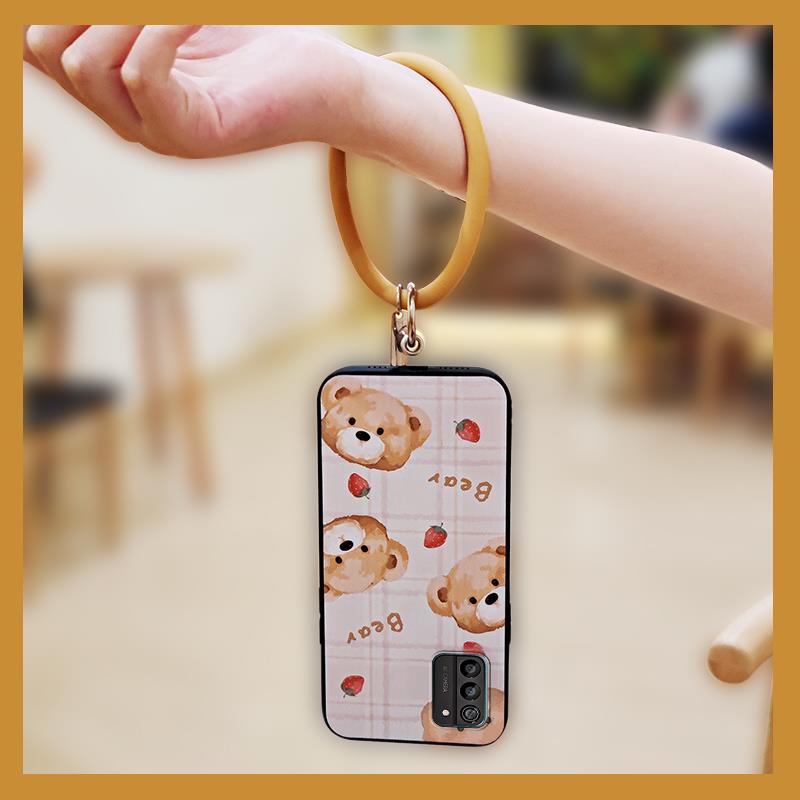 Anti-knock Bracelet Phone Case For Nokia G100 heat dissipation Back Cover Funny Solid Color Waterproof Youth Cartoon