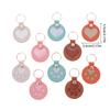 1Pc Pet Hair Storage Bag Keychain Leather Cat Paw Heart Love Keyring Diy Memorial Gift Key Chain Cat Dog Fur Container Pendant