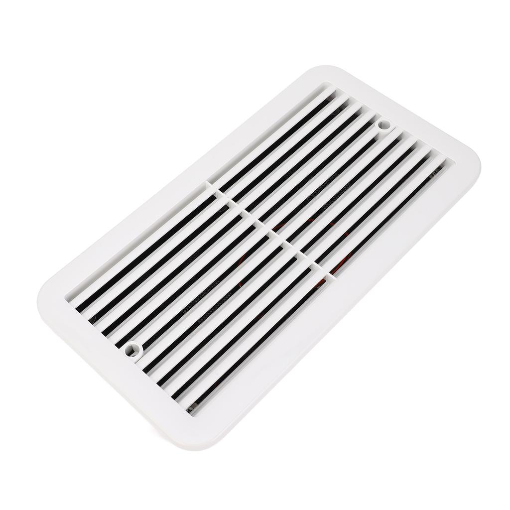350 X 186mm RV Side Vent Fan DC12V 4.8W Dual Air Ventilation Fan for RV Motorhome Trailer Caravan