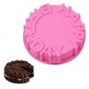 Happy Birthday DIY Cake Mold Simple Operate Silicone Baking Mold Kitchen Tools