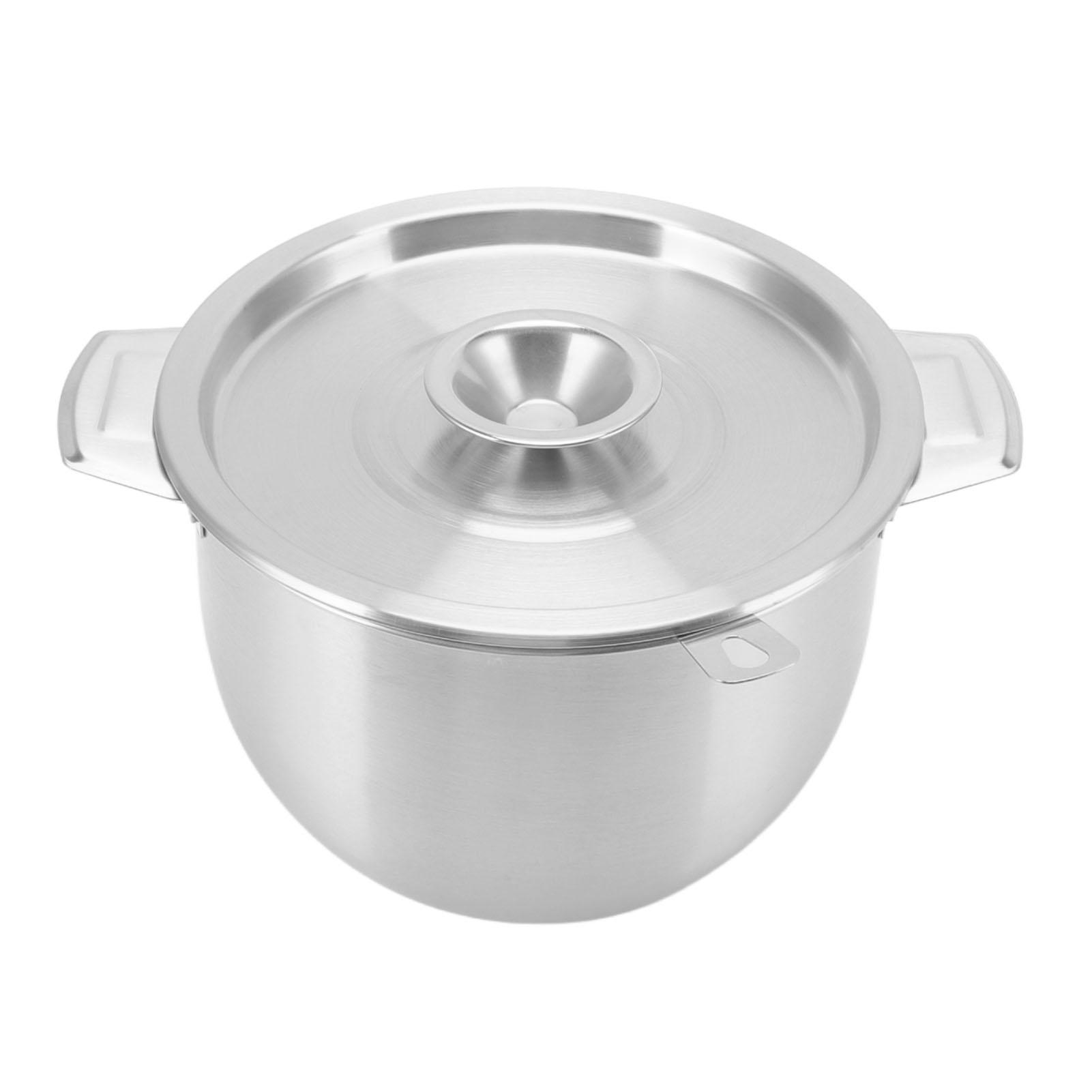 

2.8L Household Oil Filter Pot Stainless Steel Strainer Storage Tank Kitchen Accessory with Filter Net Lid