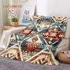 Neueste nordische türkische böhmische keltische weiche Flanelldecke für Betten Schlafzimmer Sofa Picknick, Überwurfdecke für Outdoor-Freizeit Nickerchen Geschenk