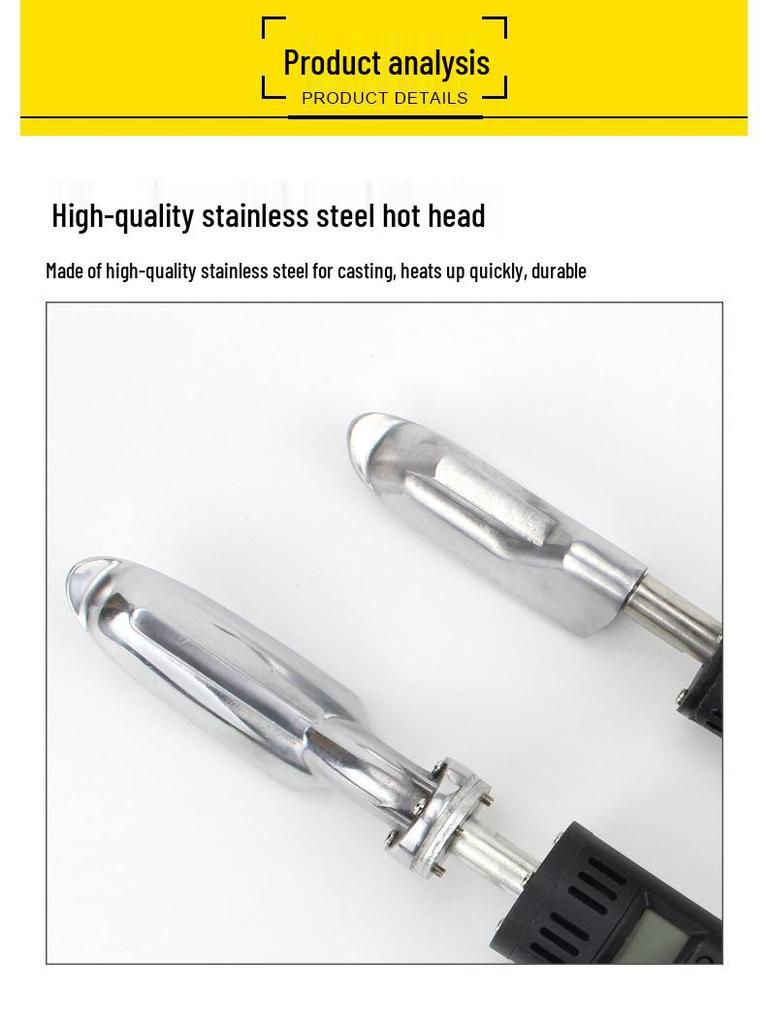 Adjustable Temperature Mini Iron for Leather - Ideal for Jackets, Bags, Shoes, and Crafts