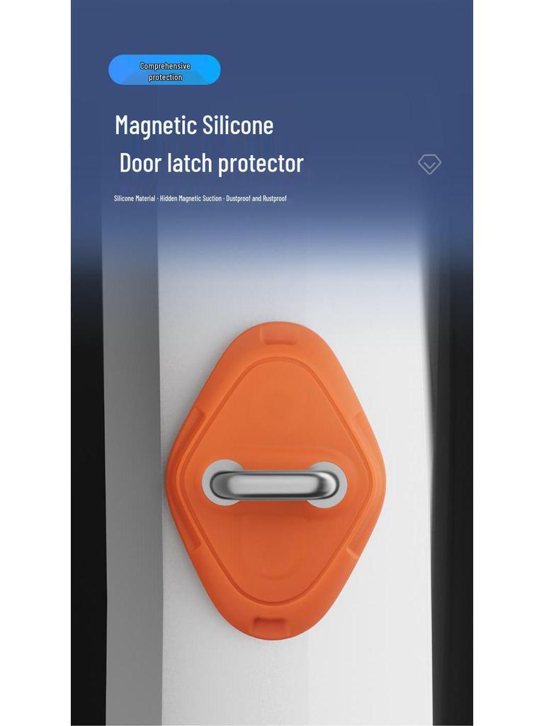 BYD Car Door Lock Silicone Protective Cover & Silent Buffer Pad