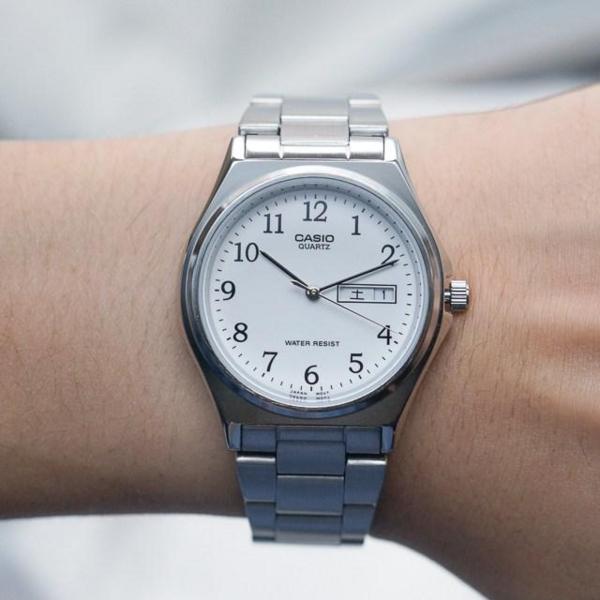 Casio domestic stock men's and women's classic fashion couple wrist metal watch MTP-1240DJ 7BJH 1AJH