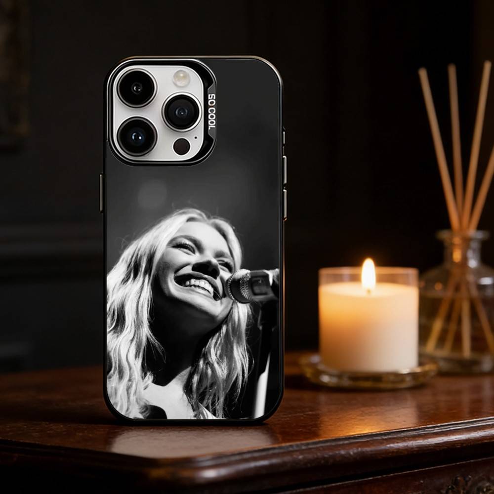F-Freya Skye Singer Phone Case For iPhone 17 16 15 14 13 12 11 Pro Max Plus Silver Matte Black Cover