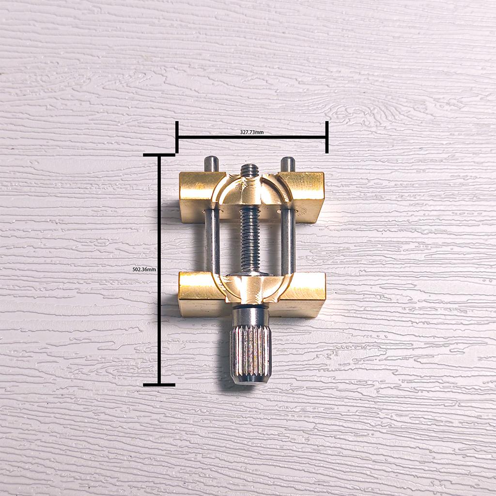 2Pcs Brass Watch Movement Holder Fixed Base Multi Function for Watchmaker Watch Clamp Watches Repair Tools
