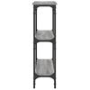 Vidaxl Console Table, Grey Sonoma Oak, 100X22.5X75 Cm