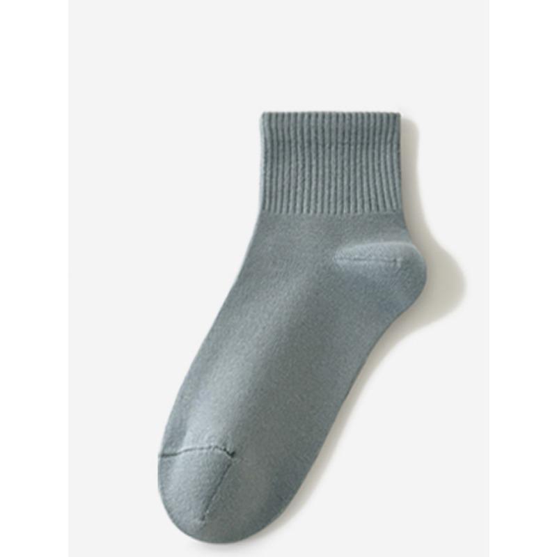Women's Spring Antibacterial Mid-calf Socks, Versatile Macaron Boneless Socks, Trendy Socks, Skin-friendly Soft Cotton Socks