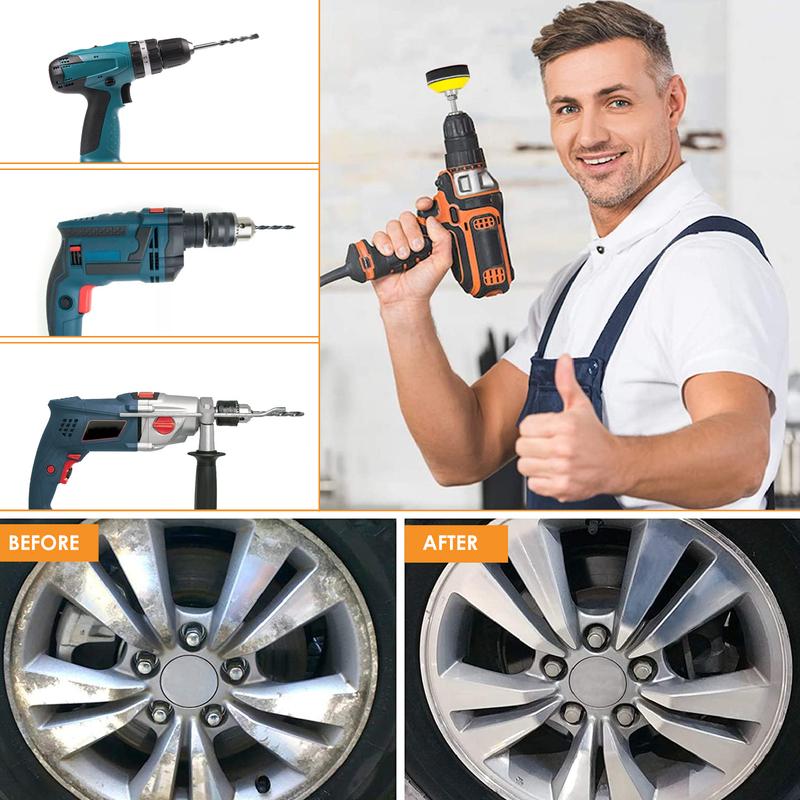 50/160/240 Stück 2/3 Zoll 50mm Schleifscheiben Pads 80-5000 Körnung Schleifpolierpad-Set Für Bohrer Schleifer Rotationswerkzeuge Schleifpapiere