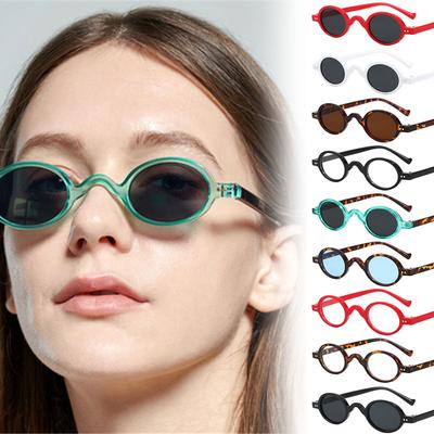 UV400 Heißer Verkauf Klassische Mode Vintage Steampunk Oval Kleine Brillen Unisex Hochwertige Shades Damen Sonnenbrillen Herren Brillen Sonnenbrillen Handgefertigt