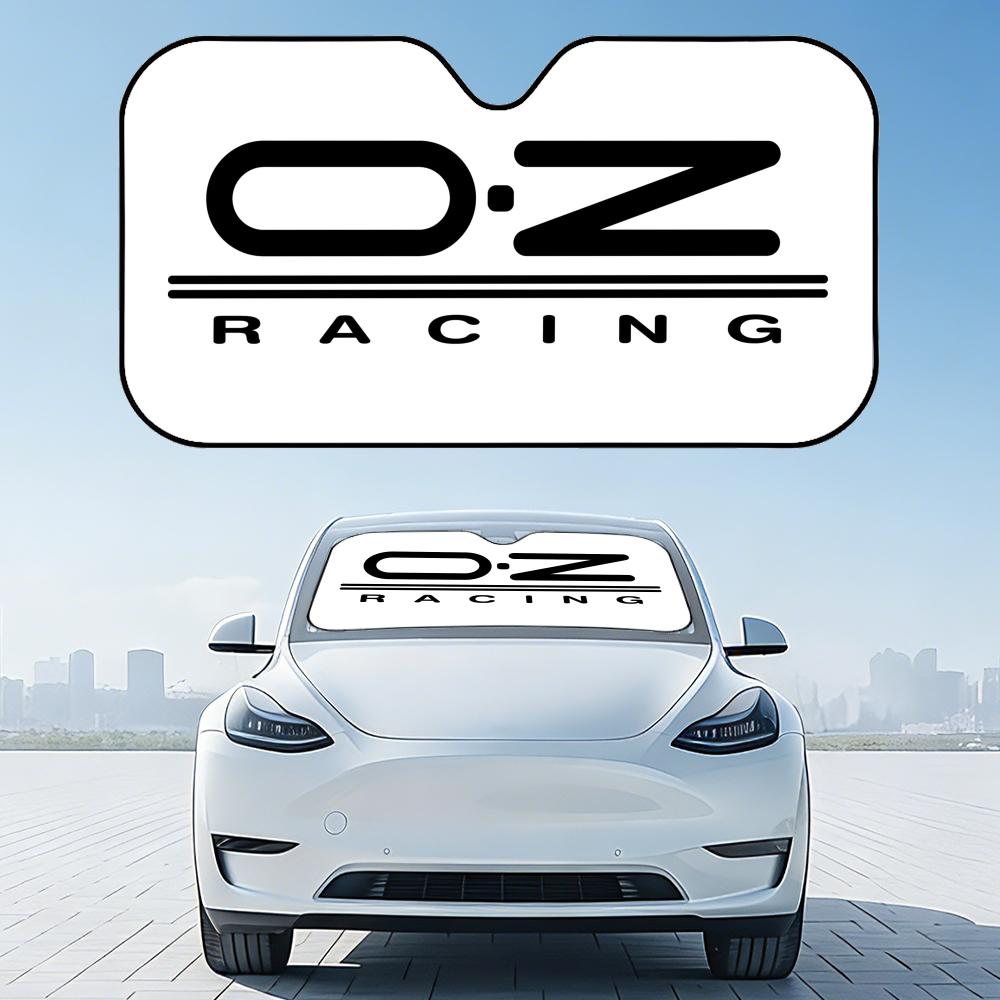 OZ O.Z Racing Sun Visor Reusable Aluminum Foil UV Protector Heat Three-layer Insulation Windshield SunshadesWindshield Sunshades 1