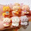 10 Stück Harz Cartoon 3D Süße Katze Serie Flache Rückseite Scrapbooking DIY Schmuck Handwerk Dekoration Zubehör