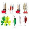 Fisherman's Delight Advents Calendar 2024 Fishing Enthusiast Advents Calendar 24Pcs Lures for a Christmas Countdowns
