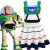Adorable Toy Story 4 Buzz Lightyear Girl Dress For Halloween Party Or Playtime