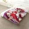 Cult-Favorite The Touhou Project Bullet Hell Game Throw Cozy Soft Flannel Throw Lightweight Skin-Friendly for Sofa Bed Office