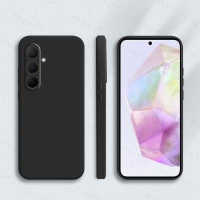 Etui na Samsung Galaxy A35 5G Samsung A05 A15 A25 A35 A55 5G Płynny Silikon Kolor Cukierkowy Etui Na Samsung A35 5G