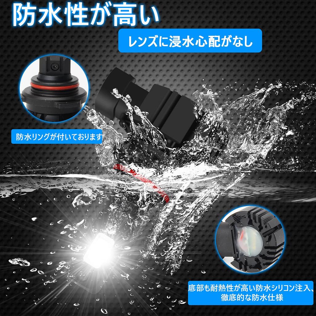 OPPLIGHT HB4 LED Nebelscheinwerfer, Weiß, 6000K, Kompatibel mit Fahrzeuguntersuchungen, hb4 9006, LED