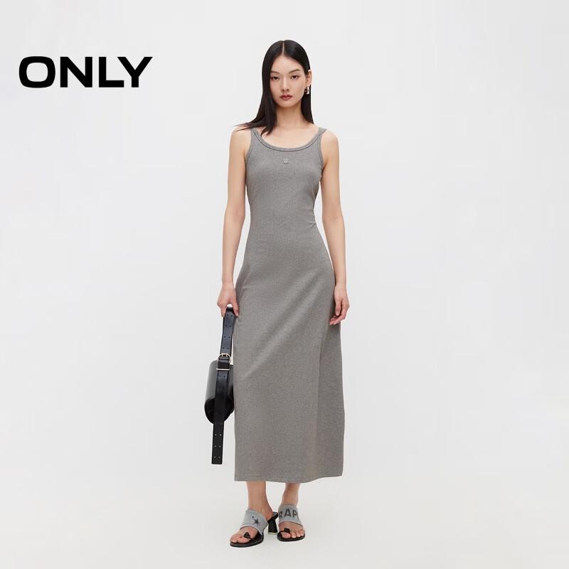 ONLY Women's U-Neck A-Line Midi Cami Dress