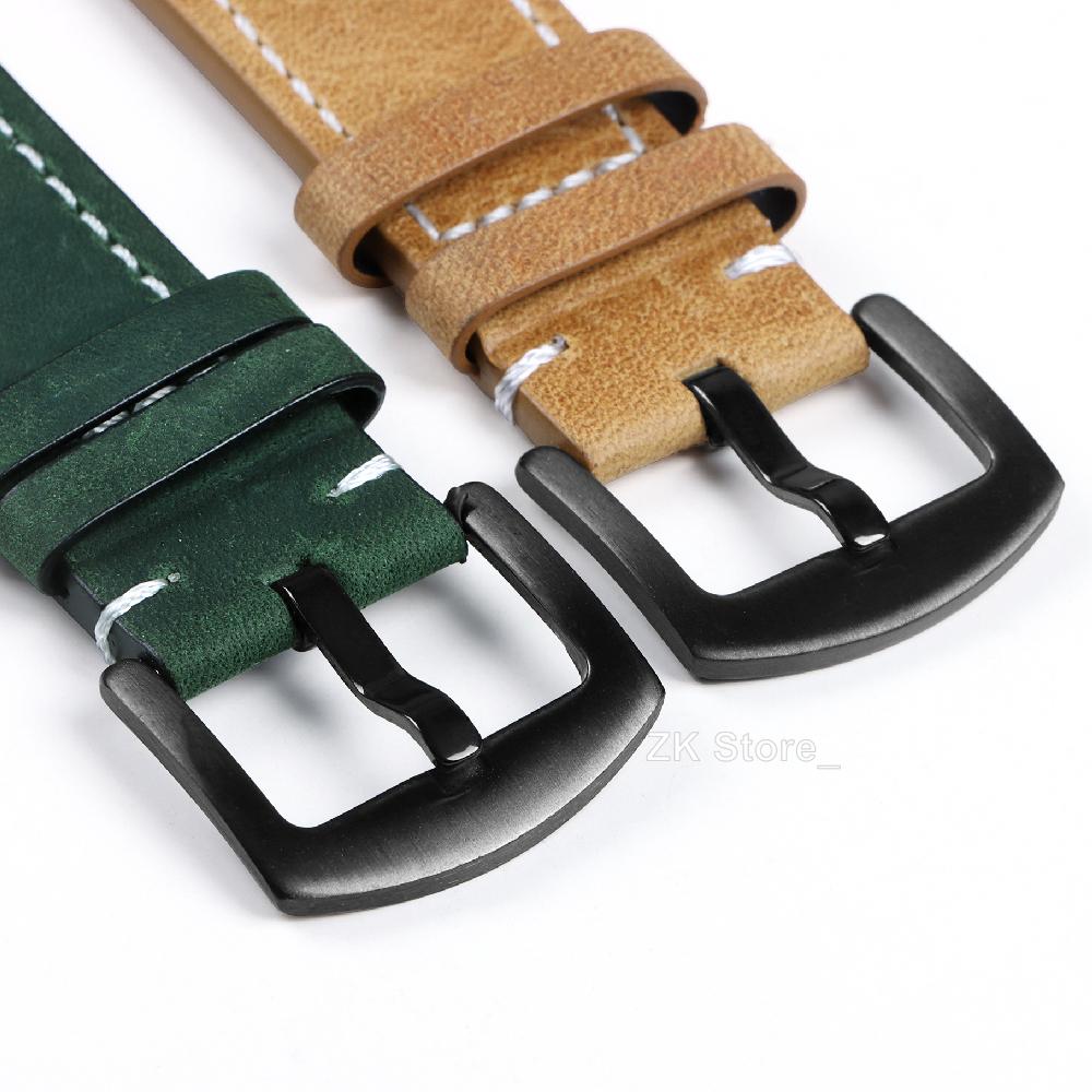Retro Leder Uhrenarmband 18mm 19mm 20mm 21mm 22mm 24mm Schnellverschluss Armband für Herren Ersatz Uhrenband Uhrenzubehör