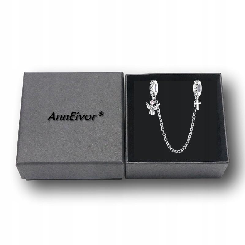Safety Chain for Modular Angel Bracelet S925 Silver