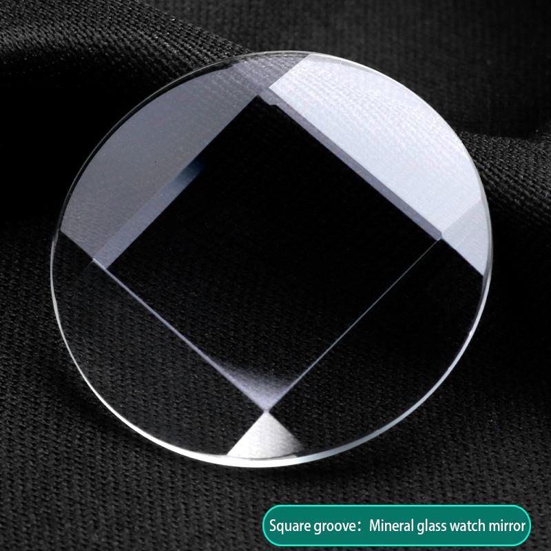 Clear Mineral Glass Mirror Watch Parts for Casio Watch Mask EF-130 305 312 500 503 521Watch Accessories Mineral Glass