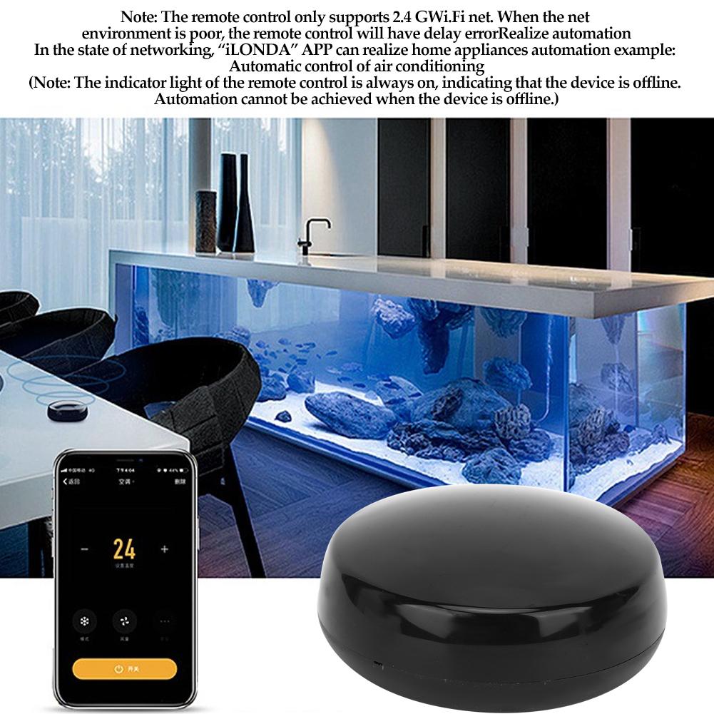 ABS Smart WIFI Infrarot-Fernbedienung Aquarienlicht Haushaltsgeräte Timing-Controller