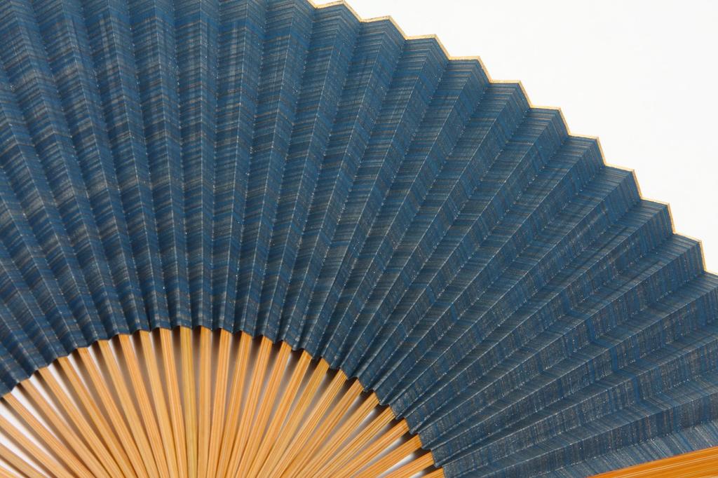 Hasegawa Киото Ручная работа из Киото Поставляется с чехлом для веера и деревянным веером Kasumi Navy, Kasumi, Мастера, Коробка,