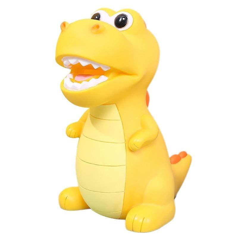 652F Dinosaur Piggy Large Plastic Piggy Indestructible Money Box Money Jar