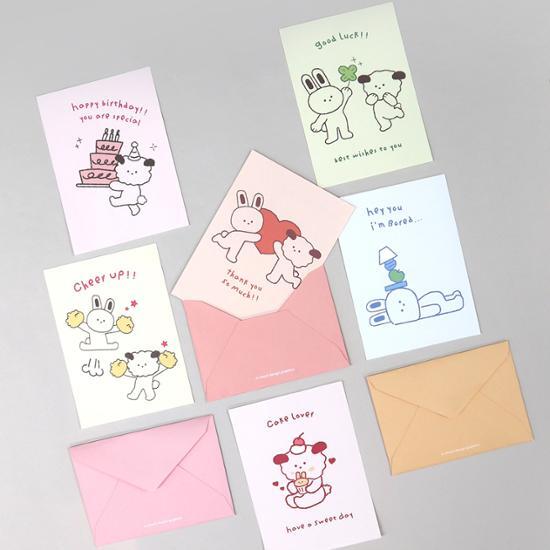 Ocheck Friends Mini Stationery Set, a Popular Phrase In Korea