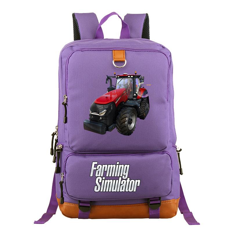 Game Merchandise Printed Backpack Campus Student School Bag College Style Leisure Travel Large Capacity