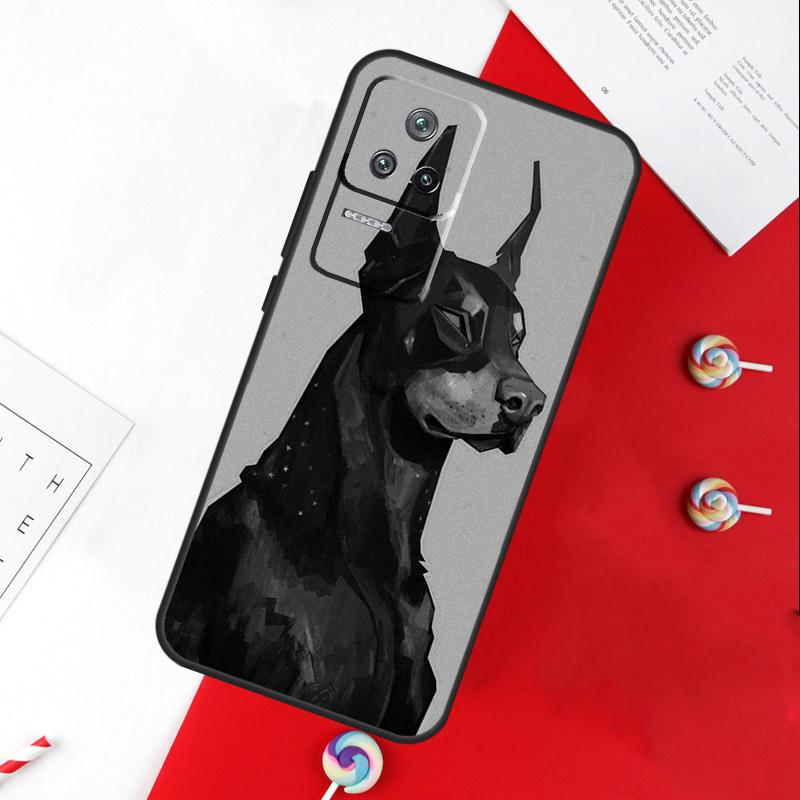 Animal Doberman Dog Cover For Xiaomi 15 Ultra 13 14 11T 12T 13T 14T Pro POCO X7 Pro X3 X5 X6 M6 F5 F6 Pro Case